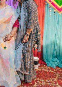 Beautiful Green Sharara Set