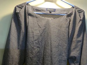 Rare -Gingham Puff Sleeve Top