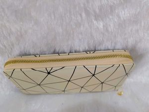 Cute Patterned Zip Wallet