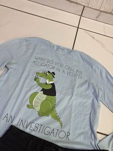 Cute Alligator Tee &amp; Shorts