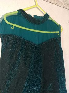 Elegant Green Maxi Dress