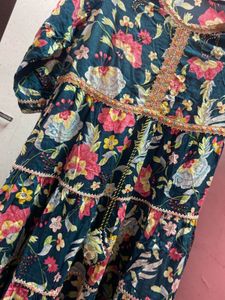 Floral Print Kurta with duppatta and bottom