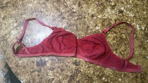 Comfortable Maroon Bra