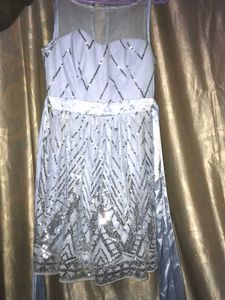 Sparkly Blue Party Dress