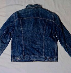 Dark Wash Denim Jacket Unisex