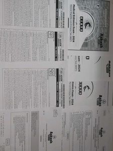 8 Tests- Neet 2024 Aakash Allen AIATS