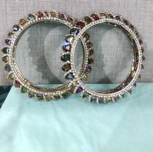 Colorful Gemstone Bangle Set ,🆕✨🤗, Price Reduce!