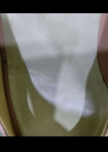 Branded Glass Heel Sandal