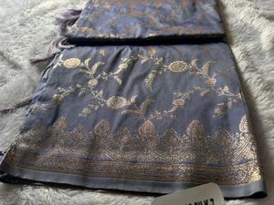 Banarasi Silk Saree - Lavender &amp; Gold❤️