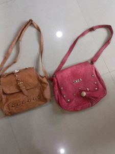 Two Handbags In Combo