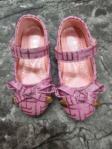 Pink Shoes And Dungree