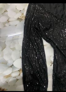 Sparkling Black Sequin Party Dress