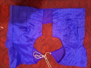 Blue Color Saree