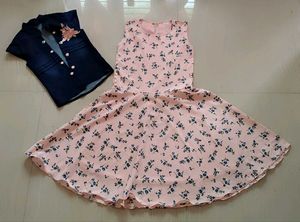 Cute Floral Dress with Jacket
