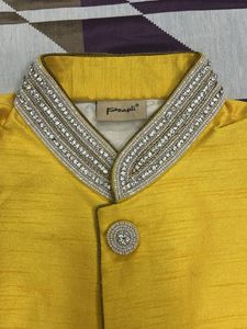 Yellow Ethnic Jacket
