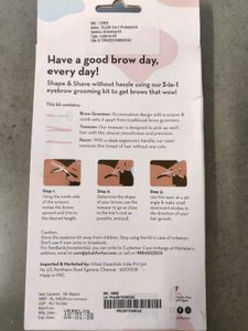 PLUSH 3-in-1 Eyebrow Grooming Kit