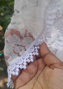 Chapel Scarf White Color For Christians