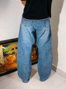 Blue Perfect Baggy Denim