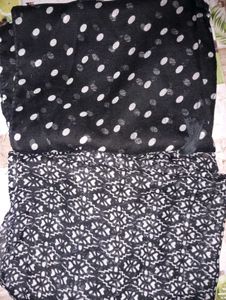 Black & White Dupatta