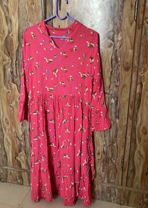 Floral Pink Dress