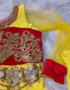 Yellow Ethnic Gown