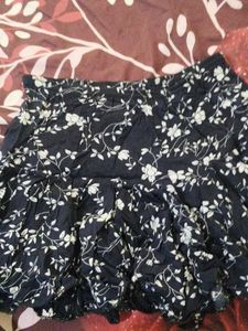 Floral Print Skirt