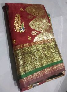 Banarasi Silk With Embroidery 🪡