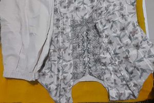 Floral Print Kurta Set