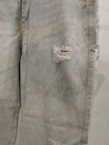 Distressed Denim Jeans