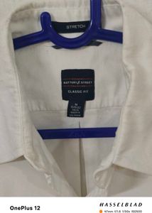 2 American Brand Men&#39;s White Button Down Shirts 42