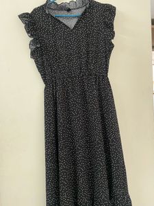 Polka Dot Ruffle Dress