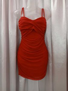 Red Bodycon Mini Dress❣️