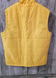 Yellow Sleeveless Jacket