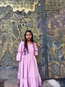 Pink cute dress