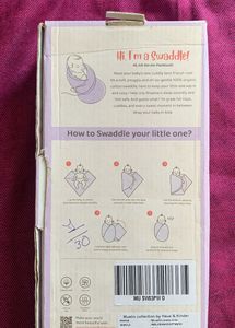 haus &amp; kinder Muslin Swaddles – Pack of 3