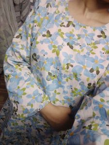 Combo Set Of Dress With Palazo Pant