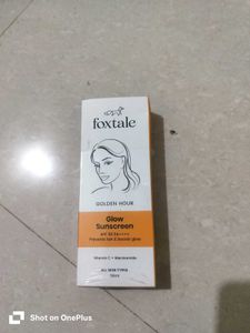 Foxtale Glow Sunscreen SPF 50