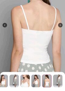 Veni Vidi Vici White Cami Top