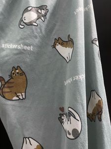 Cat Print Women 3/4th Lower