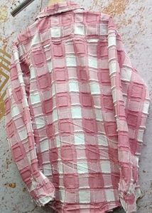 Rubbed Checkered Shirt
