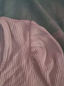 Square Neck Long Sleeve Top