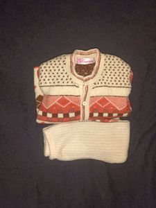 Kids Argyle Knit Set