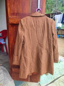 Elegant Brown Overcoat