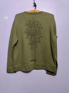 Chrome Hearts Vintage Green Sweatshirt