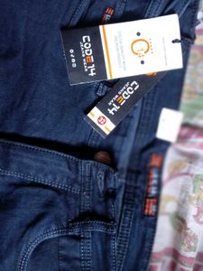 Dark Blue Denim Jeans