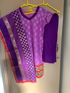 Stitched Chudidar Suit