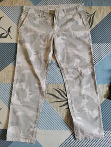 2 Army Print Trousers