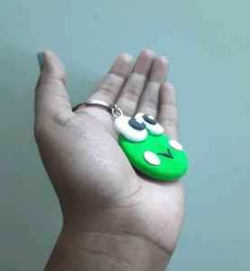 Clay Art Keychain 🎨 🔑