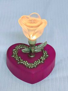 Vintage Rose Night Light