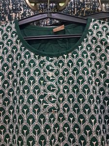 Chikankari kurta Set With Pocket